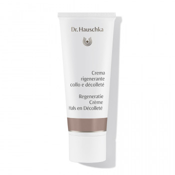 Dr. Hauschka Regeneratie Crème Hals en Decolleté: maakt de rijpere huid strak: Dr. Hauschka Regeneratie Crème Hals en Decolleté