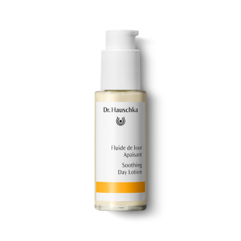 Dr.&nbsp;Hauschka Fluide de Jour Apaisant - renforce la peau sujette aux rougeurs et réactive