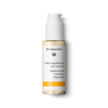Dr.&nbsp;Hauschka Balancerende Vloeibare Dagcrème: brengt de vette huid in balans