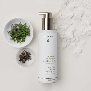 Gel Douche Pin des Alpes et Embruns salés Dr.&nbsp;Hauschka
